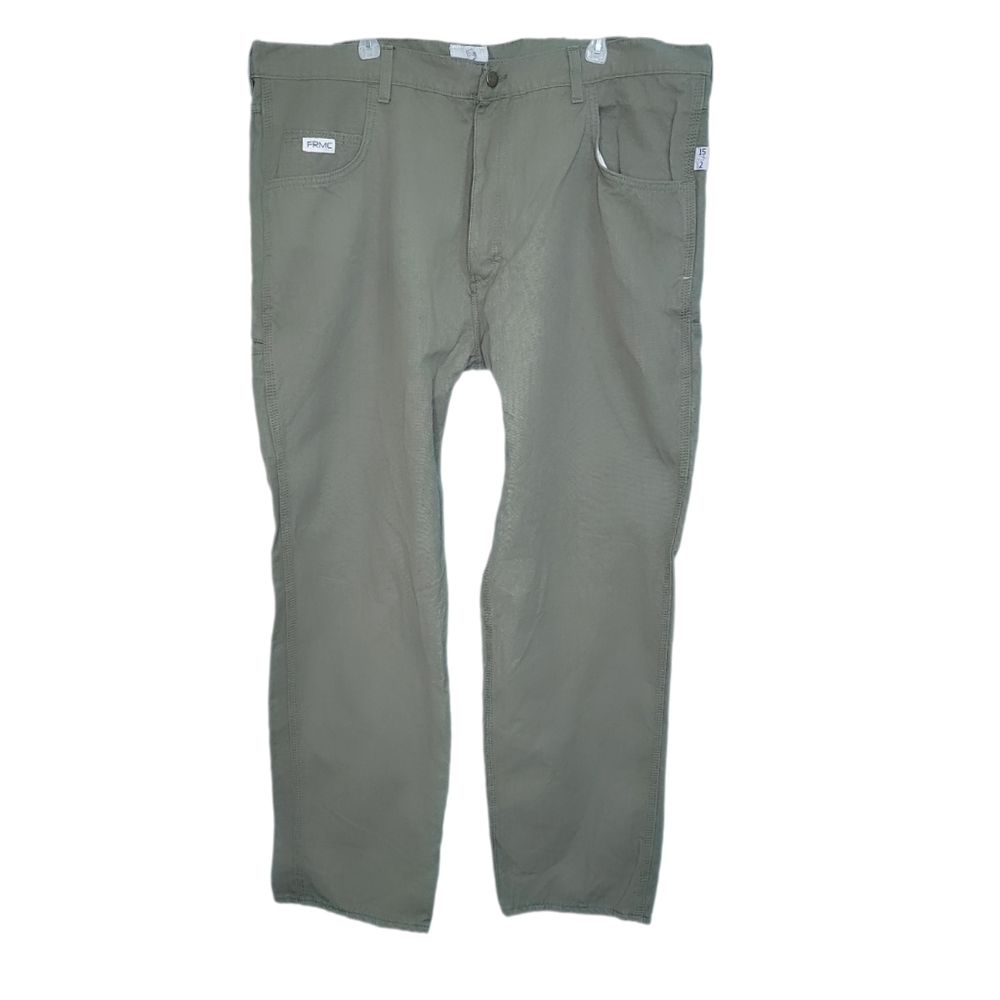 NWT Tyndale Classic Casual Flame Retardant Olive Green Men's Pants Size 42/32